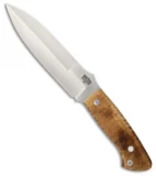 Bark River Essos Fixed Blade Knife Curly Maple (5.375" Satin)