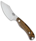 Bark River JX6 Companion Fixed Blade Knife Bocote Wood (3.675" Satin)
