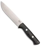 Bark River Knives Bravo 1.5 Field Knife Black Canvas Micarta (5.75" A-2)