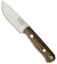 Bark River Bravo Micro Fixed Blade Knife Bocote Wood (2.25" Elmax Satin)