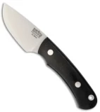 Bark River Bumble Bee Fixed Blade Knife Black Canvas Micarta (2.5" Elmax)