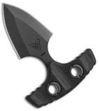 Atlas Dynamic Defense NOC Push Dagger Knife Black G-10 (2.375" Black)