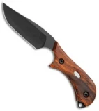Millit Knives Hawk Pony Fixed Blade Knife Cocobolo w/ Brown Sheath (2.75" Black)