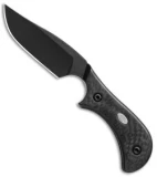 Millit Knives Hawk Pony Fixed Blade Knife Carbon Fiber (2.75" Black)