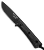 Utility Tool Knives Wilderness Knife No. 3 Black Micarta (4" Black) UTK0100-2014