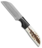 Anza Knives WK-4E Fixed Blade Knife Stag Horn (3" Plain)