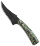 Schrade Old Timer Sharpfinger Fixed Blade Hunting Knife Camo (3.25" Black)