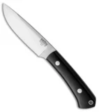 Bark River Knives Highland Special Fixed Blade Knife Black Micarta (4" Satin)