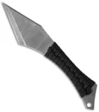 Heretic Knives Chimera Fixed Blade Knife Black Paracord (3.5" BB/SW)