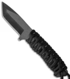 Stone River Ceramic Tanto Fixed Blade Neck Knife (2.5" Black) SRG3NTB