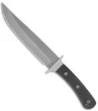 EnTrek Buffalo Fixed Blade Camp Knife (7" Bead Blast Plain)