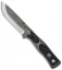 TOPS Knives BOB Fieldcraft Knife Black/White G-10 (4.625" Gray)
