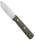 LT Wright Knives Maverick Scout Knife Flat Green Mountain (3.75" Satin)