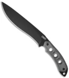 CRKT KHC Karen Hood Chopper Fixed Blade Knife (9.1" Black) 3515