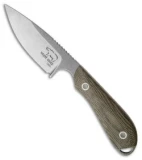 White River Knives Caper Fixed Blade Knife OD Green Micarta (3" Stonewash)