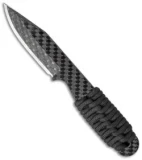Schwartz Tactical Lifeline EDC Clip Point Fixed Blade Knife CF (3" CF/Ti)