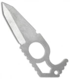 Schwartz Tactical Silence Push Dagger Fixed Blade Knife (2.6" Stonewash)