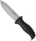 CRKT Ultima Tactical Fixed Blade Knife Black GFN (5" Gray) 2115