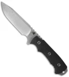 Hinderer Knives Fieldtac 5.5" Fixed Blade Knife Black G-10 (Stonewash)