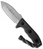 Microtech Currahee Tanto Knife Fixed Blade (4.5" Stonewash) 103-10