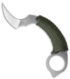 Bastinelli Rancunier Fixed Blade Neck Knife OD Green (1.875" Satin)