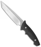 Mil-Tac CS1 Tanto Fixed Blade Knife Black G-10 (6.25" Satin)