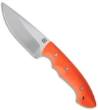 Klecker Abiqua Hunter Fixed Blade Knife Orange G-10 (4" Satin) DK-151-GO