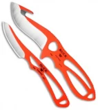 Buck PakLite Trophy Kit Guthook Skinner + Caper Knife Set (Orange) 0141ORGVP-B