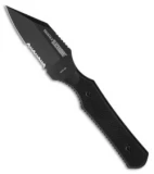Blackhawk! Kalista II Fixed Tactical Knife Black G10 (3.3" Black Serr) 15K210BK