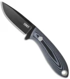 CRKT Krein Mossback Hunter Fixed Blade Knife G-10 (3.19" Black)