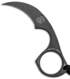 Bastinelli Diagnostic Karambit Fixed Blade Neck Knife Black (1.5" Black)