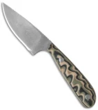 Hazen Knives Small 1095 Series Fixed Blade Knife Camo (3" Tumbled) 1BG