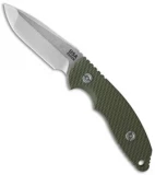 Hinderer Knives FXM 3.5" Fixed Blade Spanto Knife Green G-10 *No Sheath