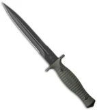 Spartan Blades George V-14 Dagger Combat Knife Green G-10 (6.75" Black)