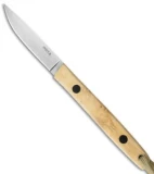 Hiroaki Ohta Knives OFB SS Fixed Blade Pistachio Wood (3" Satin)