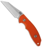 Hinderer Knives FXM 3.5" Fixed Blade Wharncliffe Knife Orange