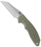 Hinderer Knives FXM 3.5" Fixed Blade Wharncliffe Knife OD Green