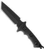 Treeman Knives Mini Ultra Phalanx Neck Carry Knife Black G-10 (3" Black)