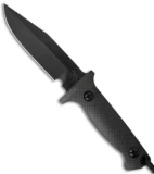 Treeman Knives Combat Chute Knife Black Ops Special (5" Black)