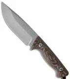 Treeman Knives TASS Seal Team Combat Knife Snakeskin Canvas (5" Silver)