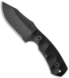Wilmont Knives K25 Fixed Blade Knife Black G-10 (2.875" Acid Wash)