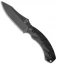 Southern Grind Jackal Fixed Blade Knife Black G-10 (4.75" Black)