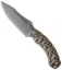 Southern Grind Jackal Fixed Blade Knife Black/Tan G-10 (4.75" Gray)