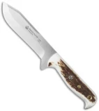 Puma IP Knives Iberico Hunter Fixed Blade Knife Stag Horn (5.25" Satin)