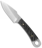 LT Wright Knives Stealth Neck Knife Carbon Fiber (3" Satin)