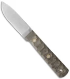 LT Wright Knives Maverick Scout Knife Sculpted Green Mountain (3.75" Satin)