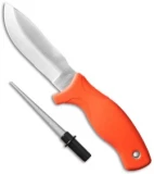 Schrade Old Timer Outfitter Fixed Blade Knife Orange (4" Satin)
