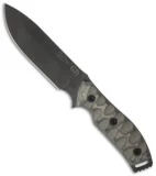 White River Knives GTI 4.5 Knife Micarta (5" Black)