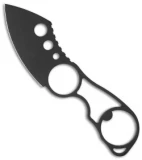 White River Knives Knucklehead Neck Knife (3.875" Black)