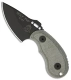 TOPS Knives Wolf Pup Fixed Blade Knife (2.5" Black Plain) WP010